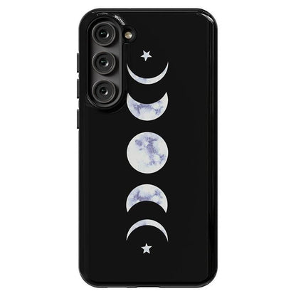 It's Just a Phase | Marble Moon Samsung Case