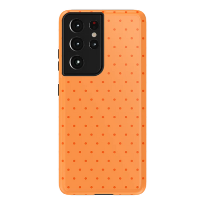 On the Dot | Orange Polka Dot Case