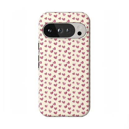 Lovebug | Mauve Hearts Case