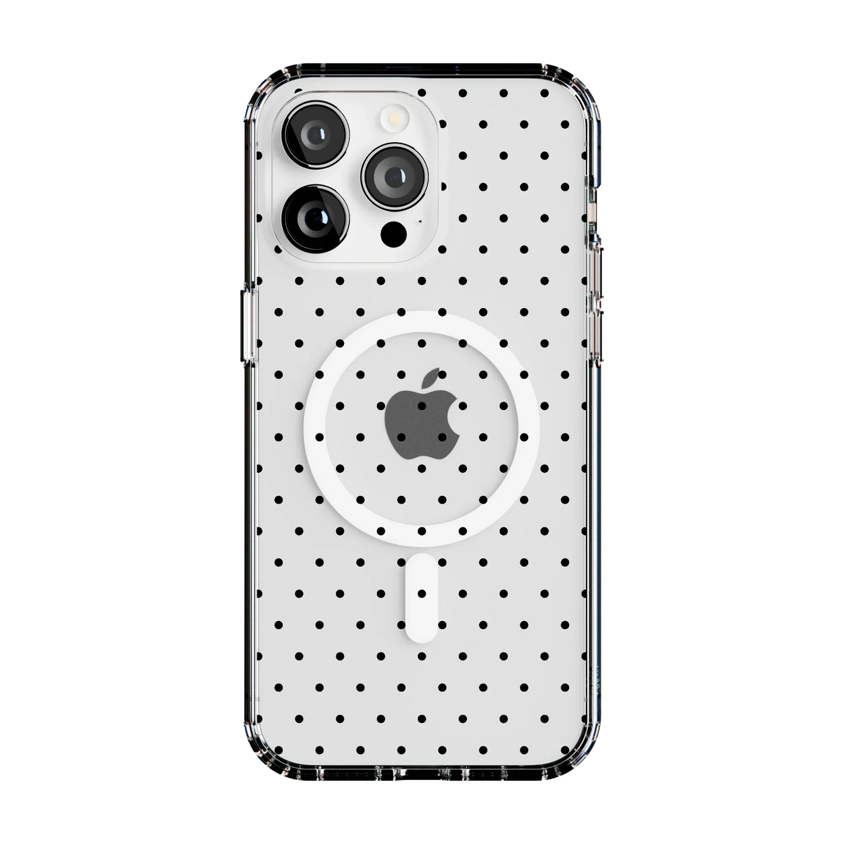 On the Dot | Black Polka Dot Case
