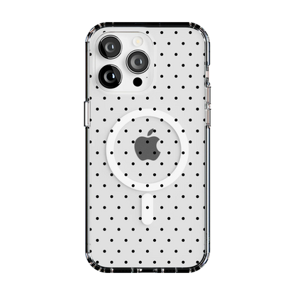 On the Dot | Black Polka Dot Case