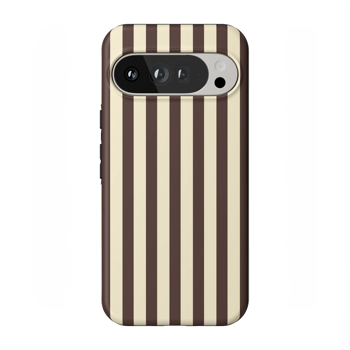 S'more Stripes | Brown Striped Case