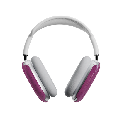 On the Dot | Plum Polka Dot AirPods Max Case