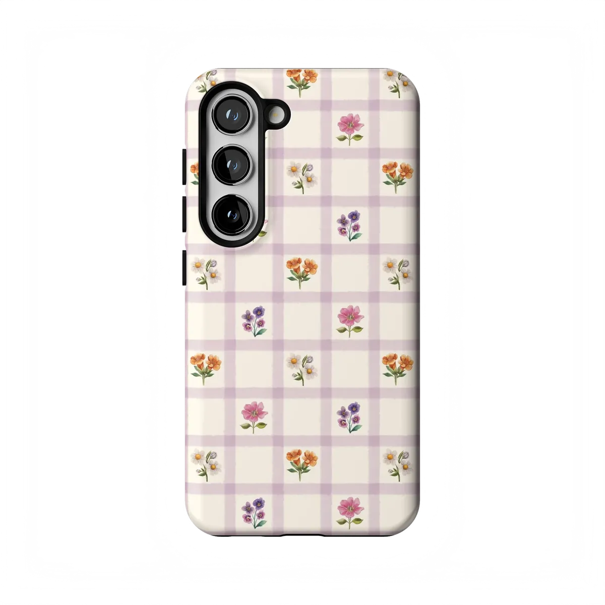 Meadow Check | Floral Gingham Case