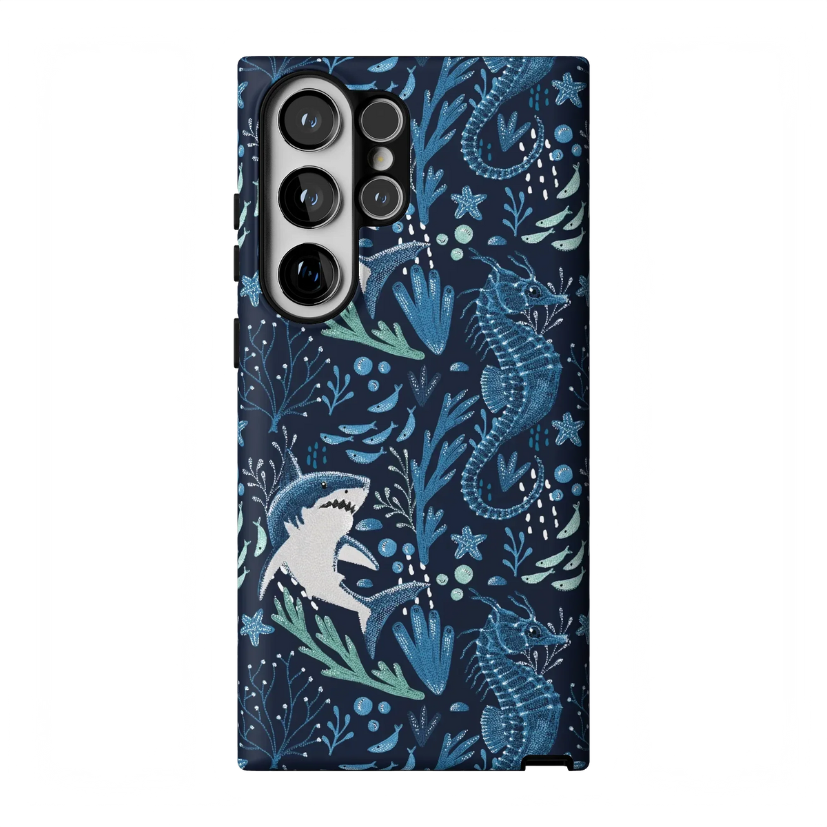 Midnight Reef | Shark Print Case