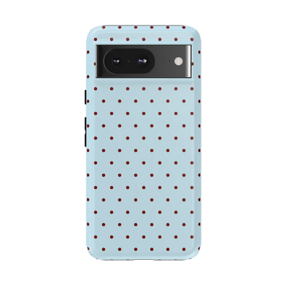 On the Dot | Blue Polka Dot Case