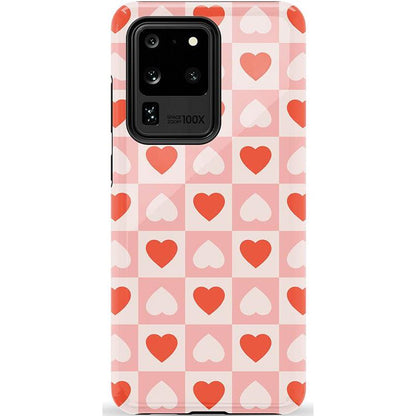 King of My Heart | Checkered Hearts Case