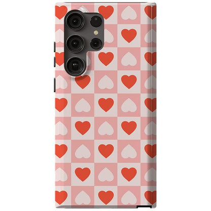 King of My Heart | Checkered Hearts Case