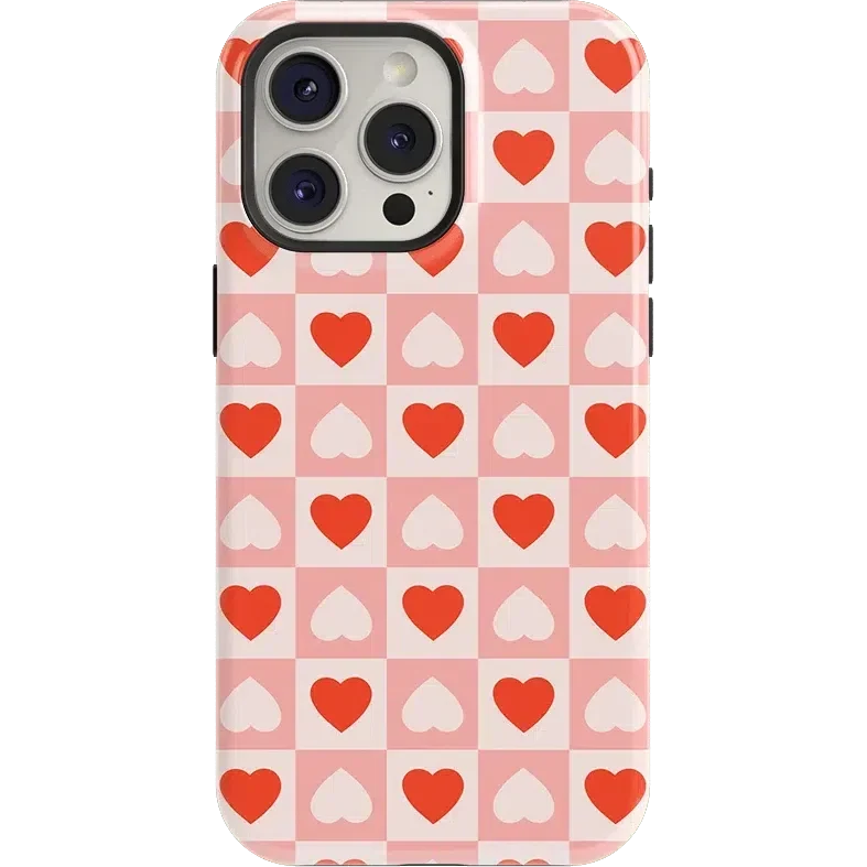 King of My Heart | Checkered Hearts Case