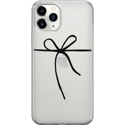 Knot Over U | Clear Ribbon Case