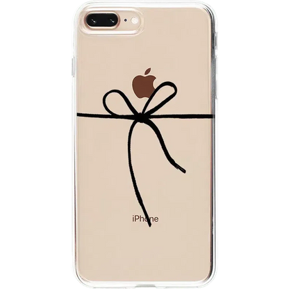 Knot Over U | Clear Ribbon Case