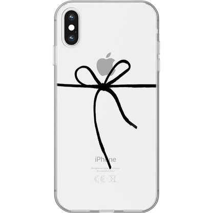 Knot Over U | Clear Ribbon Case