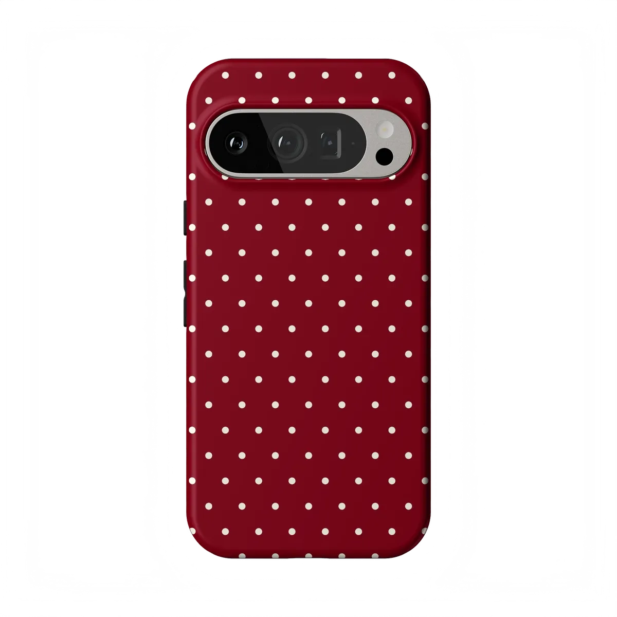 On the Dot | Maroon Polka Dot Case