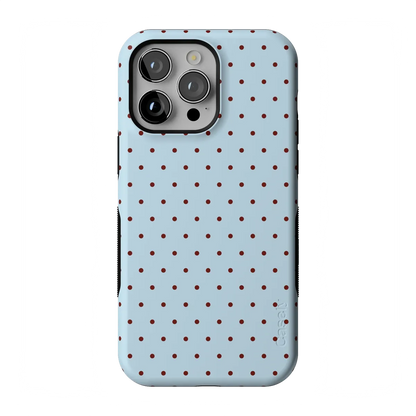 On the Dot | Blue Polka Dot Case