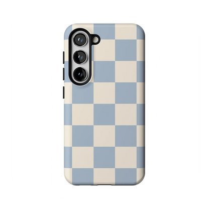 Fit Check | Light Blue Checkerboard Case