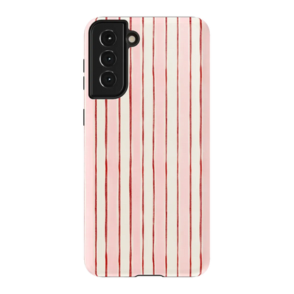 Pretty in Pastel | Blush Stripes Case