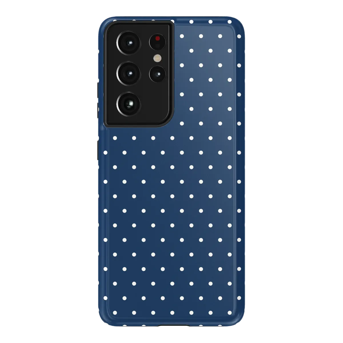 On the Dot | Navy Polka Dot Case