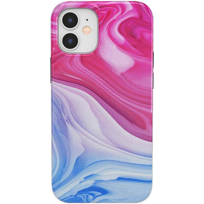 Land & Sea | Marble Swirl iPhone Case