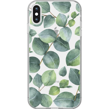 Leaf Me Alone | Green Floral Print Case