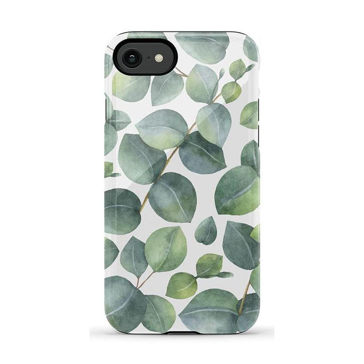 Leaf Me Alone | Green Floral Print Case