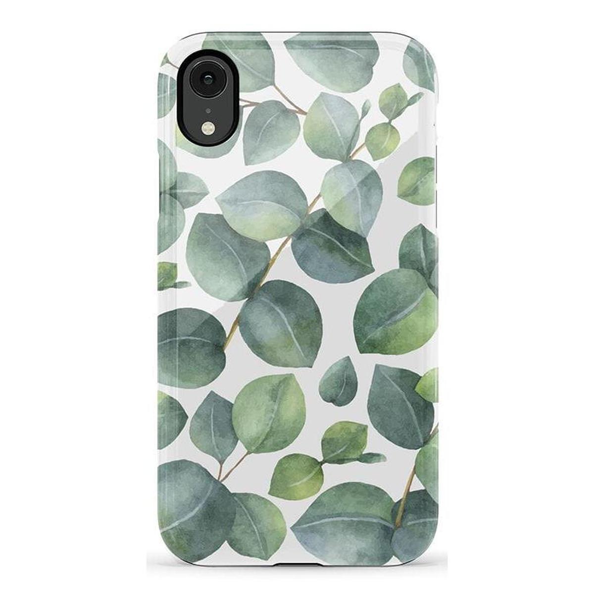 Leaf Me Alone | Green Floral Print Case