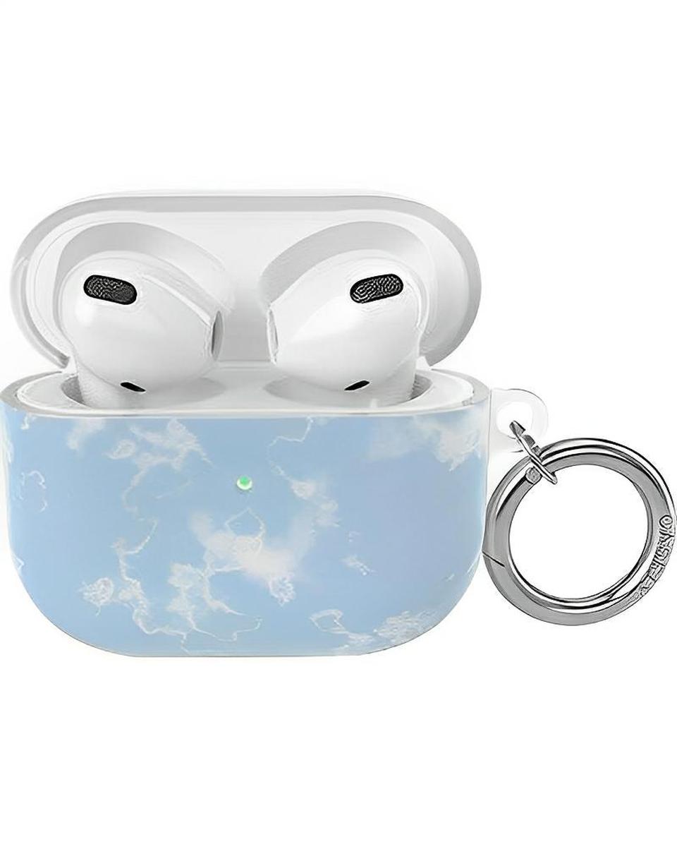 Light Blue Skies | Marble Clouds AirPods Case
