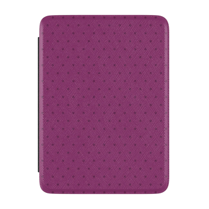 On the Dot | Plum Polka Dot Kindle Case