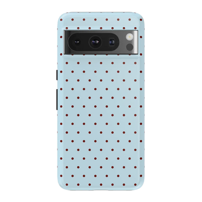 On the Dot | Blue Polka Dot Case
