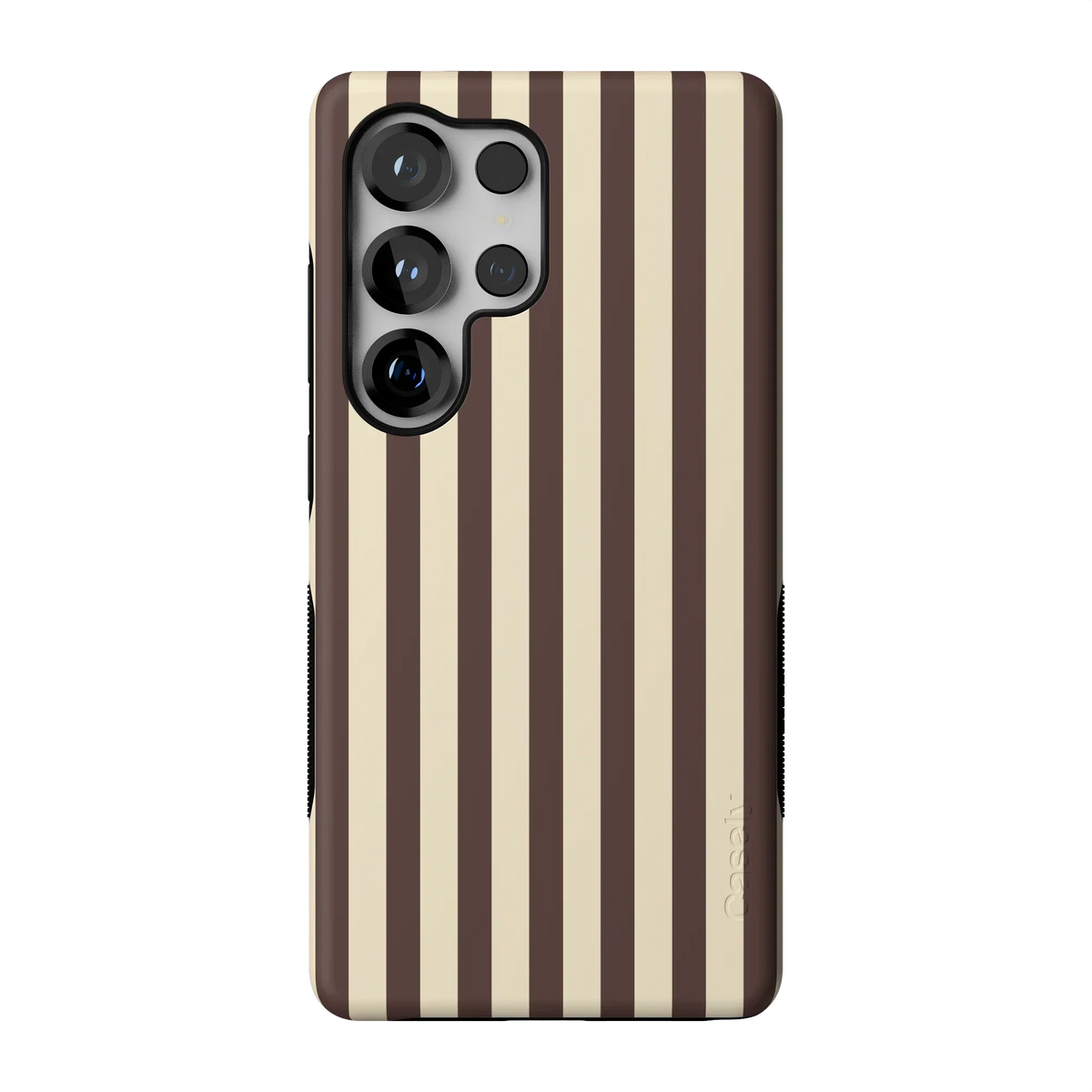 S'more Stripes | Brown Striped Case