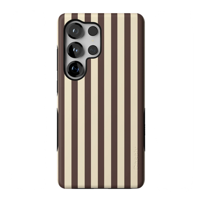 S'more Stripes | Brown Striped Case
