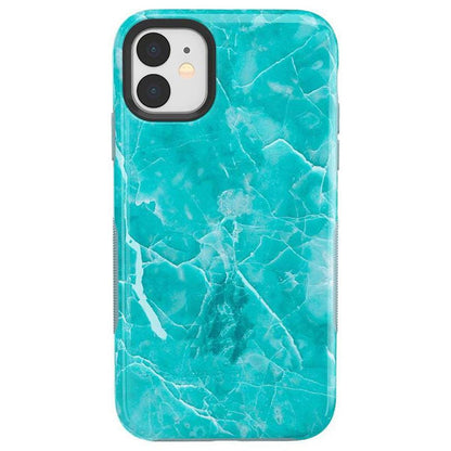 Lost at Sea | Teal Blue Seaglass Case