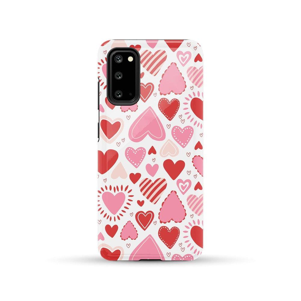 Love Struck | Heart Stickers Case