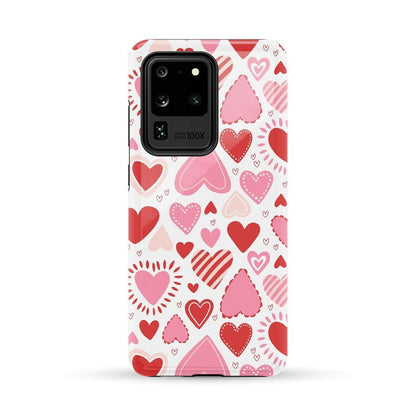 Love Struck | Heart Stickers Case