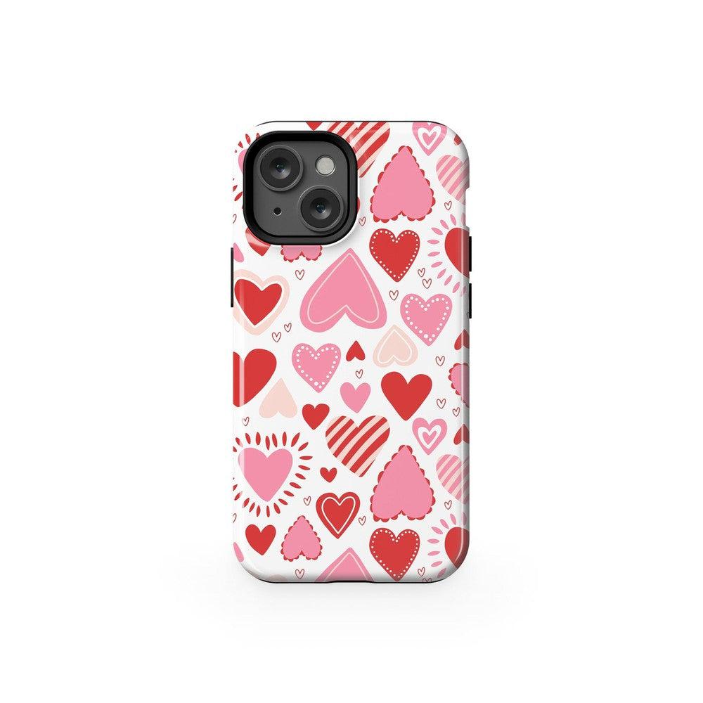 Love Struck | Heart Stickers Case