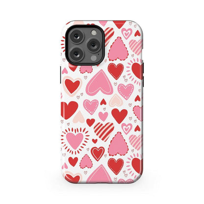 Love Struck | Heart Stickers Case