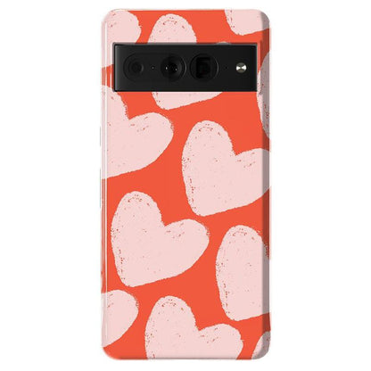 Love You More | Heart Doodle Case