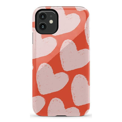 Love You More | Heart Doodle Case