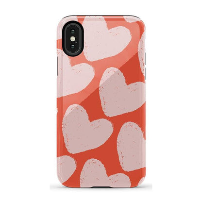 Love You More | Heart Doodle Case