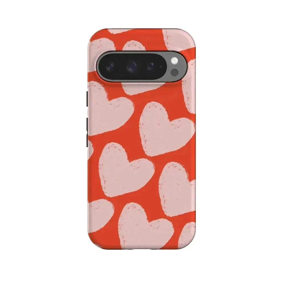 Love You More | Heart Doodle Case