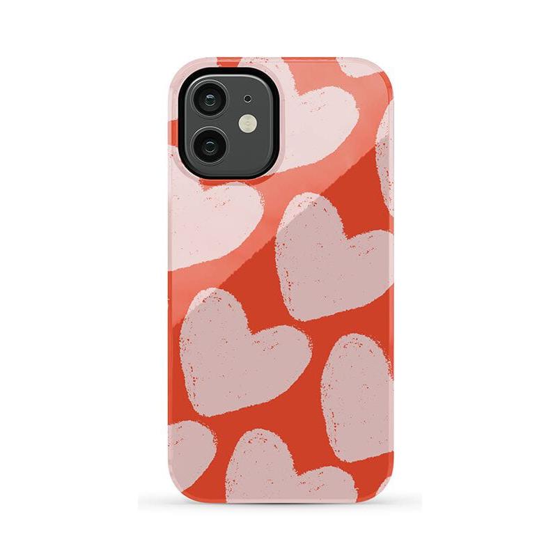Love You More | Heart Doodle Case