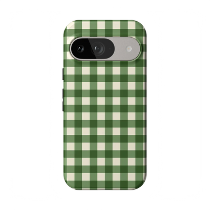 Checked Twice | Green Plaid Case