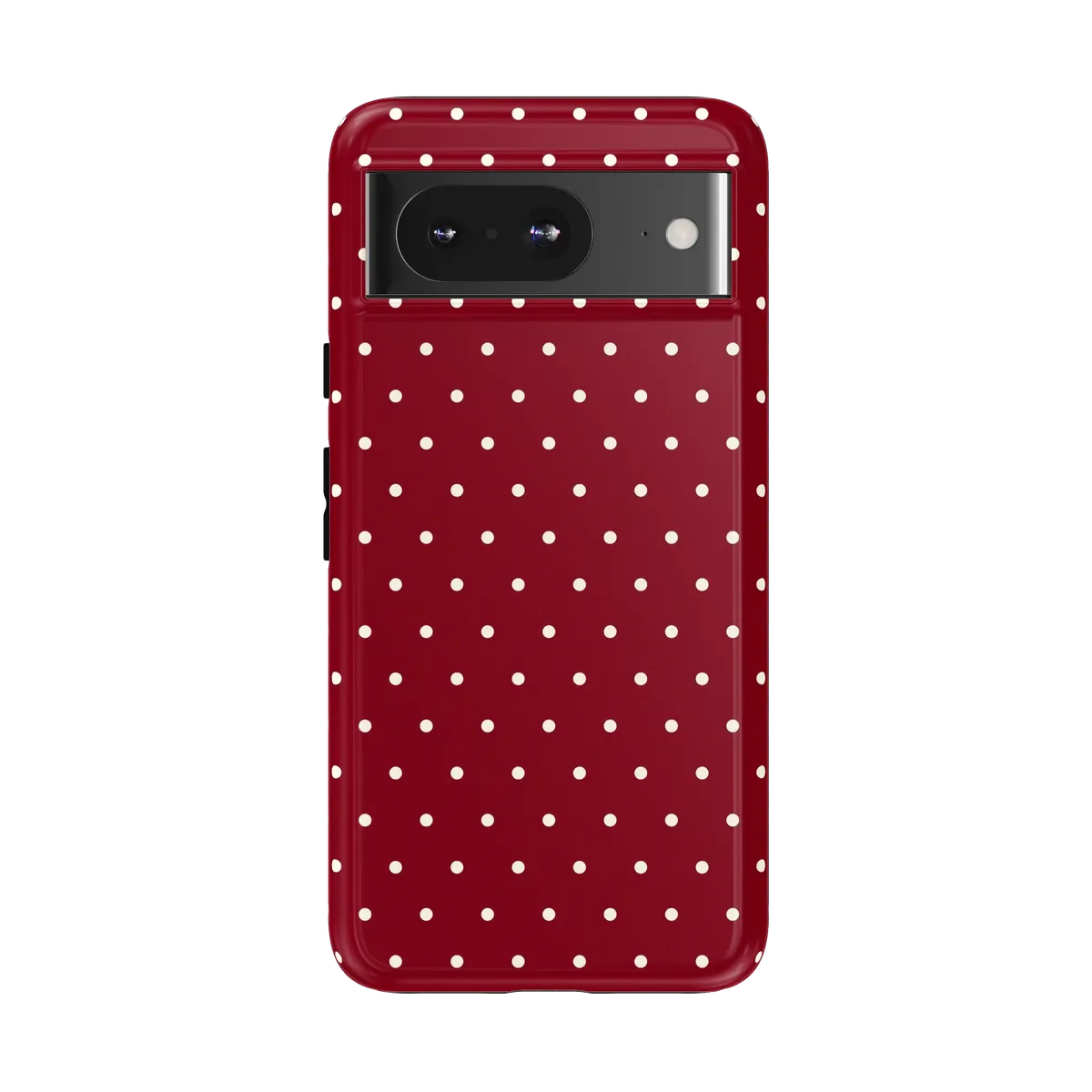 On the Dot | Maroon Polka Dot Case