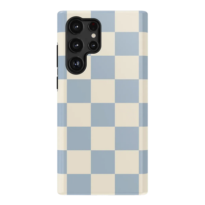 Fit Check | Light Blue Checkerboard Case