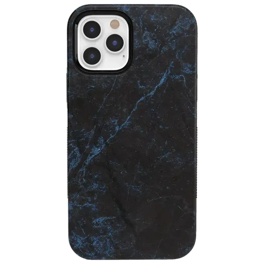 Midnight Marble | Black & Navy Case
