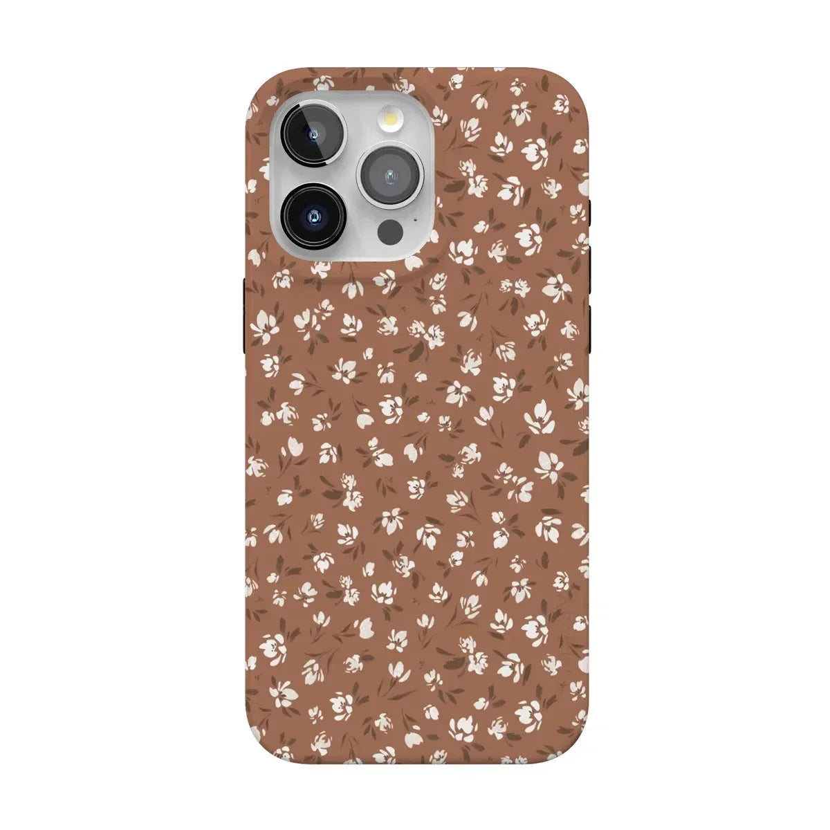 Mocha Meadow | Tiny Flowers Case