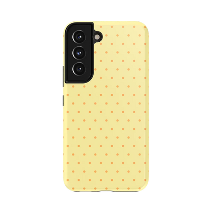 On the Dot | Yellow Polka Dot Case