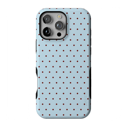 On the Dot | Blue Polka Dot Case