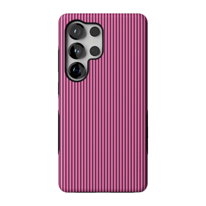 Stripes and the City | Pink & Purple Pinstripe Case