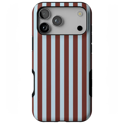 Sunday in Brooklyn | Blue Stripes Case