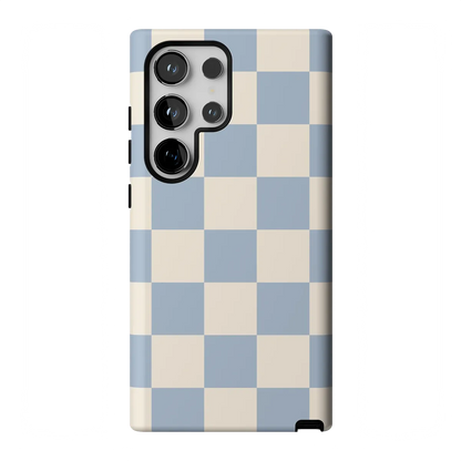 Fit Check | Light Blue Checkerboard Case